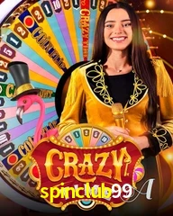 Crazy Time live game no spinclub99 cassino com entretenimento ao vivo para jogadores do Brasil