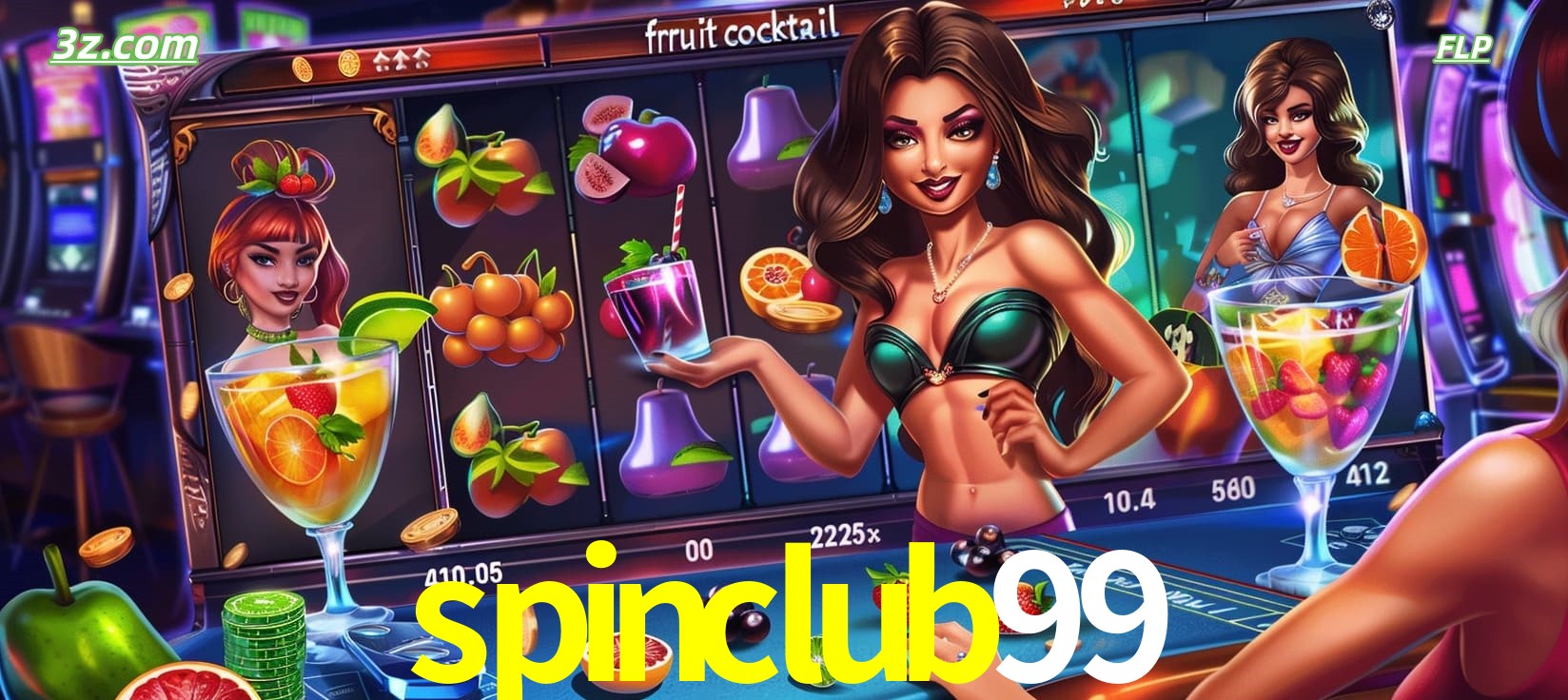 Cassino online spinclub99 Brasil com slot Fruit Cocktail divertido
