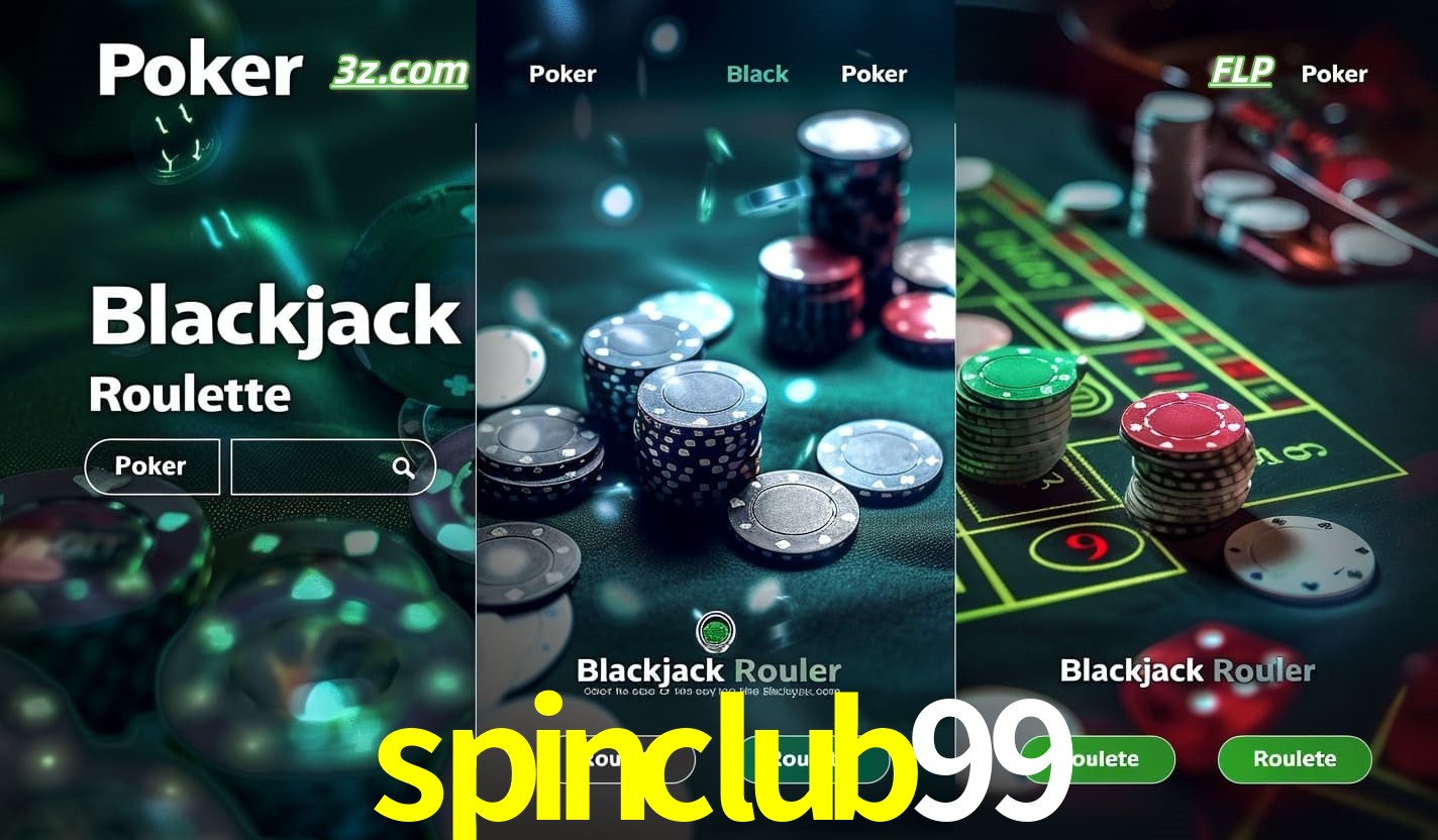 Cassino online spinclub99 com Poker, Blackjack e Roleta ao vivo para jogadores do Brasil